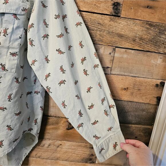 Sudden Impact women's vintage 80's/90's horse theme shirt size m - Picture 10 of 16